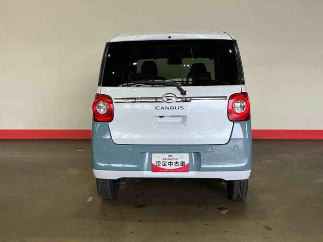 ムーヴキャンバスストライプスG(車内 消臭・抗菌 処理済) 衝突被害軽減システム 4WD 両側パワースライドドア バックカメラ キーフリーシステム(新潟県)の中古車