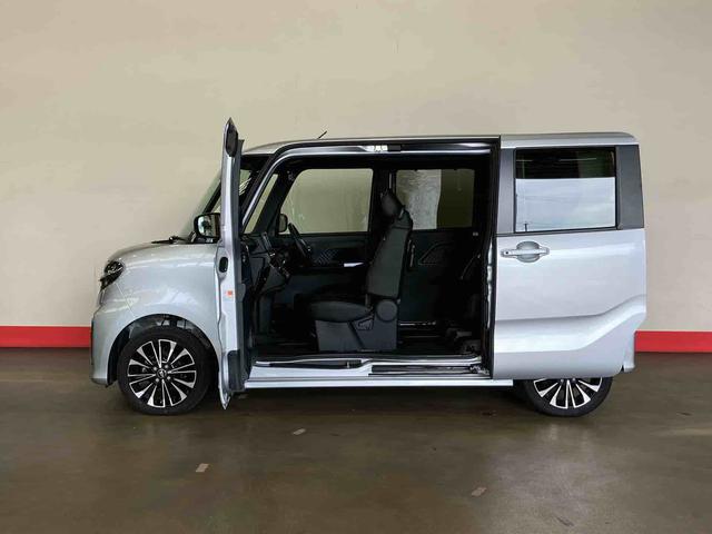 タントカスタムRS(車内 消臭・抗菌 処理済) 衝突被害軽減システム 4WD 両側パワースライドドア バックカメラ アルミホイール キーフリーシステム(新潟県)の中古車