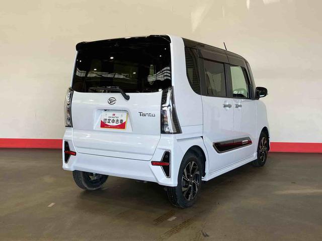 タントカスタムＸ（車内　消臭・抗菌　処理済）　衝突被害軽減システム　４ＷＤ　両側パワースライドドア　バックカメラ　アルミホイール　キーフリーシステム（新潟県）の中古車