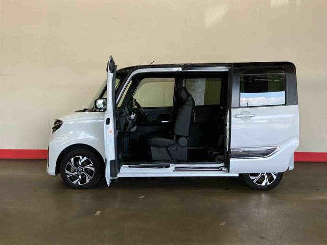 タントカスタムＸ（車内　消臭・抗菌　処理済）　衝突被害軽減システム　４ＷＤ　両側パワースライドドア　バックカメラ　アルミホイール　キーフリーシステム（新潟県）の中古車