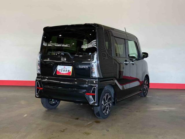 タントカスタムX(車内 消臭・抗菌 処理済) 衝突被害軽減システム 4WD 両側パワースライドドア アルミホイール キーフリーシステム(新潟県)の中古車