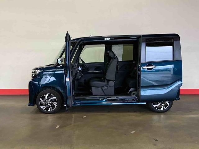 タントカスタムＸ（車内　消臭・抗菌　処理済）　衝突被害軽減システム　４ＷＤ　両側パワースライドドア　ナビ　バックカメラ　アルミホイール　キーフリーシステム（新潟県）の中古車