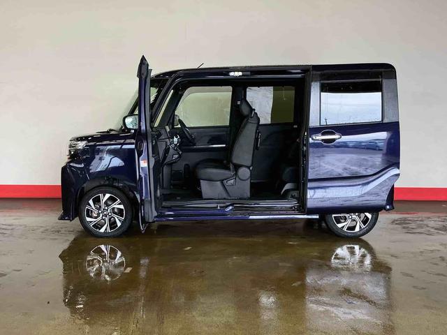 タントカスタムX(車内 消臭・抗菌 処理済) 衝突被害軽減システム 4WD 両側パワースライドドア ディスプレイオーディオ バックカメラ アルミホイール キーフリーシステム(新潟県)の中古車