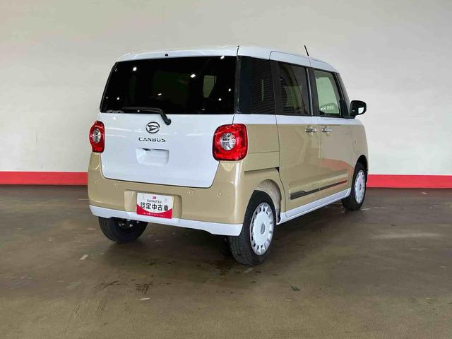 ムーヴキャンバスストライプスG(車内 消臭・抗菌 処理済) 衝突被害軽減システム 4WD 両側パワースライドドア バックカメラ キーフリーシステム(新潟県)の中古車