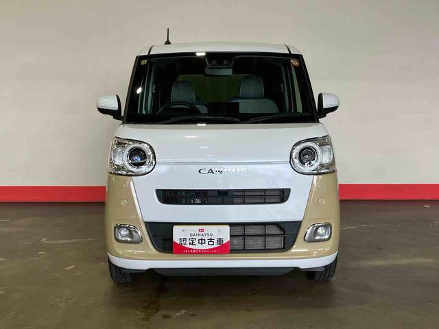 ムーヴキャンバスストライプスG(車内 消臭・抗菌 処理済) 衝突被害軽減システム 4WD 両側パワースライドドア バックカメラ キーフリーシステム(新潟県)の中古車