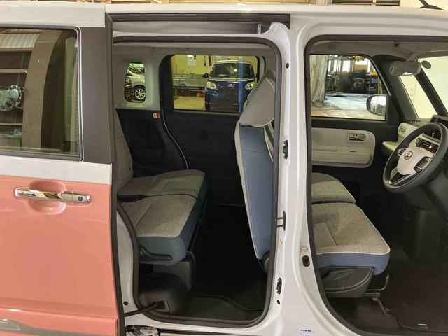 ムーヴキャンバスストライプスG(車内 消臭・抗菌 処理済) 衝突被害軽減システム 4WD 両側パワースライドドア バックカメラ キーフリーシステム(新潟県)の中古車