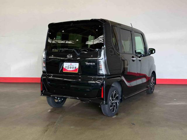 タントカスタムＸ（車内　消臭・抗菌　処理済）　衝突被害軽減システム　４ＷＤ　両側パワースライドドア　バックカメラ　アルミホイール　キーフリーシステム（新潟県）の中古車