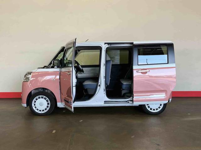 ムーヴキャンバスストライプスG(車内 消臭・抗菌 処理済) 衝突被害軽減システム 4WD 両側パワースライドドア バックカメラ キーフリーシステム(新潟県)の中古車
