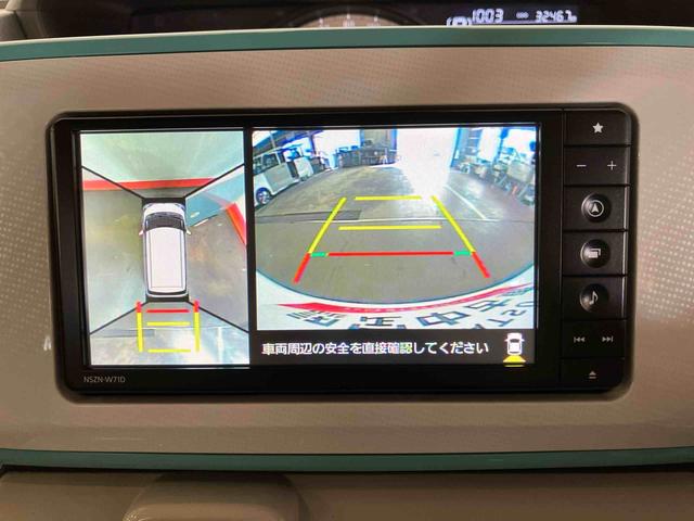 ムーヴキャンバスＧメイクアップリミテッド　ＳＡIII（車内　消臭・抗菌　処理済）　衝突被害軽減システム　４ＷＤ　両側パワースライドドア　ナビ　パノラマモニター　キーフリーシステム（新潟県）の中古車