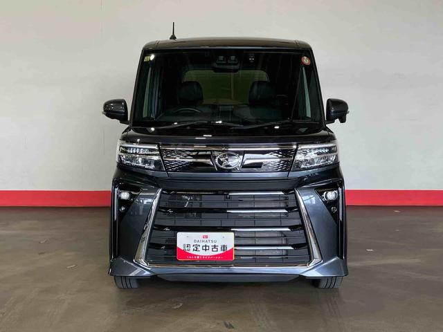 タントカスタムＲＳ（車内　消臭・抗菌　処理済）　衝突被害軽減システム　４ＷＤ　両側パワースライドドア　ナビ　パノラマモニター　アルミホイール　キーフリーシステム（新潟県）の中古車