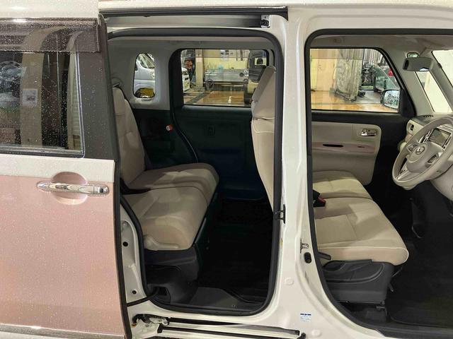 ムーヴキャンバスＧメイクアップ　ＳＡII（車内　消臭・抗菌　処理済）　衝突被害軽減システム　４ＷＤ　両側パワースライドドア　ナビ　バックカメラ　キーフリーシステム（新潟県）の中古車