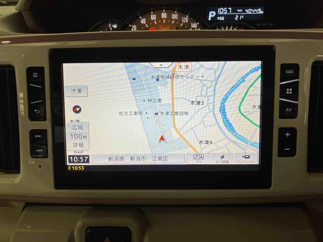 ムーヴキャンバスＧメイクアップ　ＳＡII（車内　消臭・抗菌　処理済）　衝突被害軽減システム　４ＷＤ　両側パワースライドドア　ナビ　バックカメラ　キーフリーシステム（新潟県）の中古車