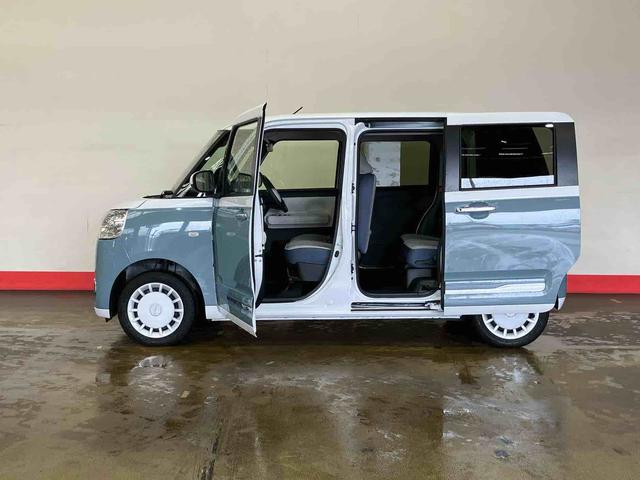 ムーヴキャンバスストライプスG(車内 消臭・抗菌 処理済) 衝突被害軽減システム 4WD 両側パワースライドドア バックカメラ キーフリーシステム(新潟県)の中古車