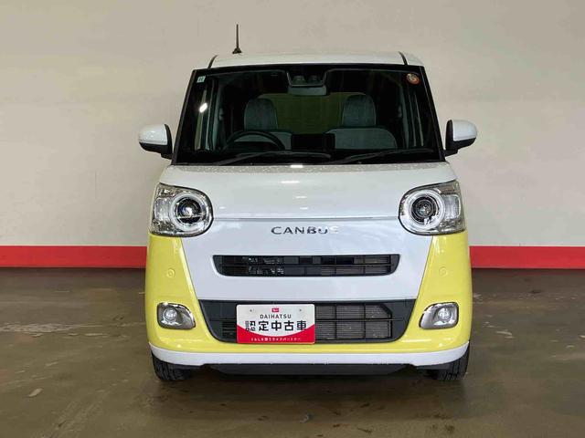 ムーヴキャンバス 中古車 ストライプスＧターボ（車内　消臭・抗菌　処理済）　衝突被害軽減システム　４ＷＤ　両側パワースライドドア　アダプティブクルーズコントロール　バックカメラ　キーフリーシステム