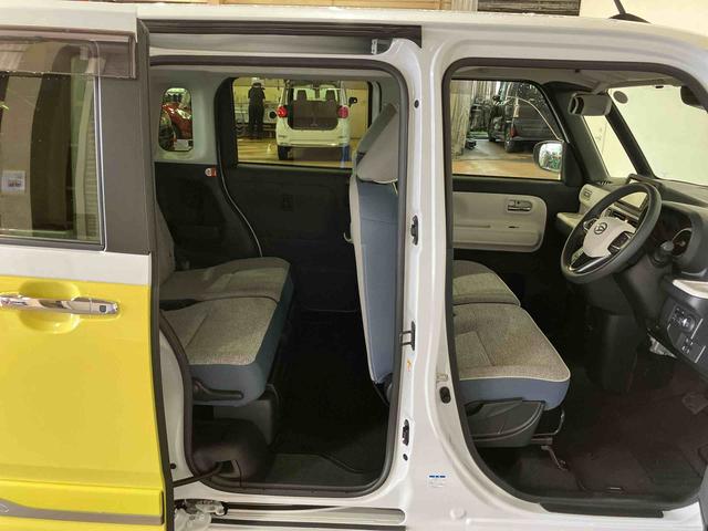 ムーヴキャンバスストライプスGターボ(車内 消臭・抗菌 処理済) 衝突被害軽減システム 4WD 両側パワースライドドア アダプティブクルーズコントロール バックカメラ キーフリーシステム(新潟県)の中古車