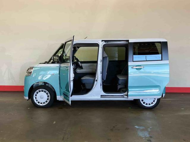 ムーヴキャンバスストライプスＧ（車内　消臭・抗菌　処理済）　衝突被害軽減システム　４ＷＤ　両側パワースライドドア　バックカメラ　キーフリーシステム（新潟県）の中古車