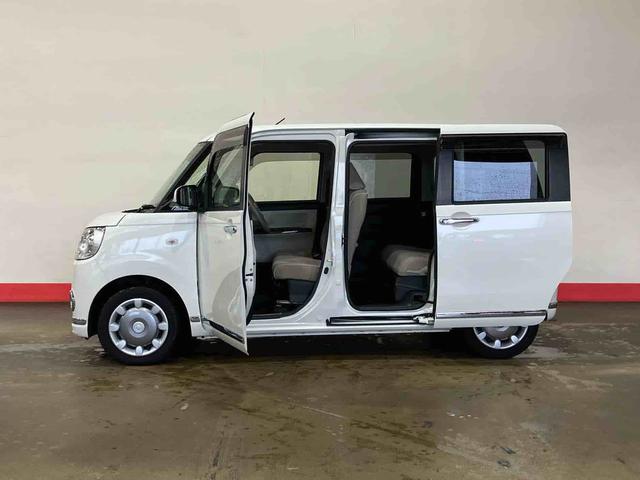 ムーヴキャンバスGメイクアップリミテッド SAIII(車内 消臭・抗菌 処理済) 衝突被害軽減システム 4WD 両側パワースライドドア ナビ パノラマモニター キーフリーシステム(新潟県)の中古車