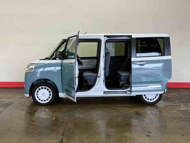 ムーヴキャンバスストライプスG(車内 消臭・抗菌 処理済) 衝突被害軽減システム 4WD 両側パワースライドドア バックカメラ キーフリーシステム(新潟県)の中古車
