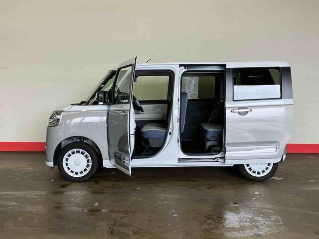 ムーヴキャンバスストライプスG(車内 消臭・抗菌 処理済) 衝突被害軽減システム 4WD 両側パワースライドドア バックカメラ キーフリーシステム(新潟県)の中古車