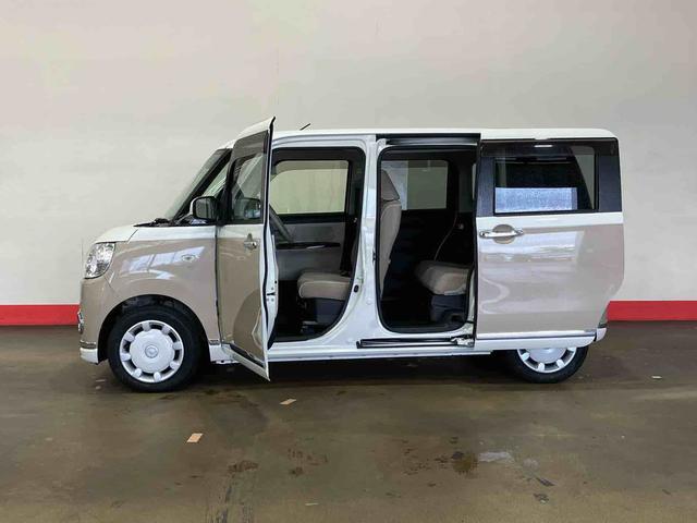 ムーヴキャンバスＸリミテッドメイクアップ　ＳＡII（車内　消臭・抗菌　処理済）　衝突被害軽減システム　両側パワースライドドア　ナビ　バックッカメラ　キーフリーシステム（新潟県）の中古車