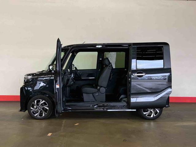 タント 中古車 カスタムＸリミテッド（車内　消臭・抗菌　処理済）　衝突被害軽減システム　４ＷＤ　両側パワースライドドア　アダプティブクルーズコントロール　ディスプレイオーディオ　バックカメラ　アルミホイール　キーフリーシステム