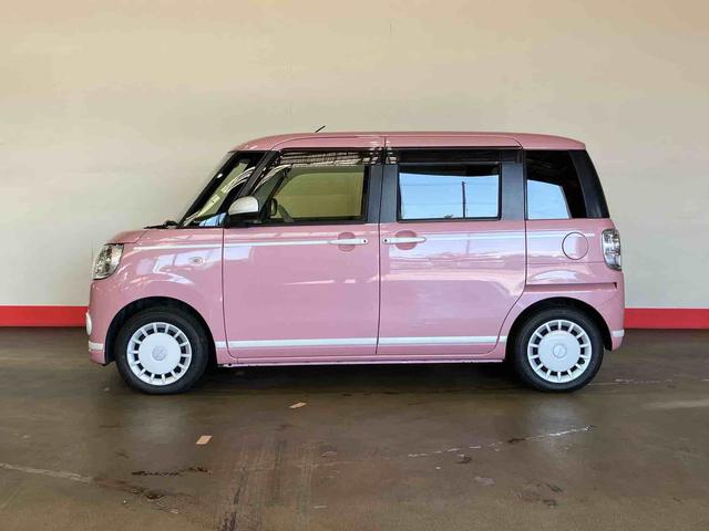 ムーヴキャンバスGホワイトアクセントVS SAIII(車内 消臭・抗菌 処理済) 衝突被害軽減システム 4WD 両側パワースライドドア ナビ パノラマモニター キーフリーシステム(新潟県)の中古車