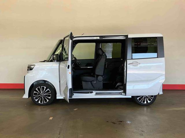タントカスタムRS(車内 消臭・抗菌 処理済) 衝突被害軽減システム 4WD 両側パワースライドドア バックカメラ アルミホイール キーフリーシステム(新潟県)の中古車