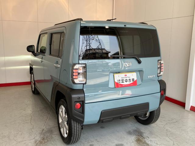 タフトＧ　ｅｃｏ　ＩＤＬＥ非装着車ワンオーナー　バックモニター対応カメラ　運転席・助手席シートヒーター　電動パーキングブレーキ　オートブレーキホールド　純正１５インチアルミホイール　スマートキー　取扱説明書　メンテナンスノート（香川県）の中古車