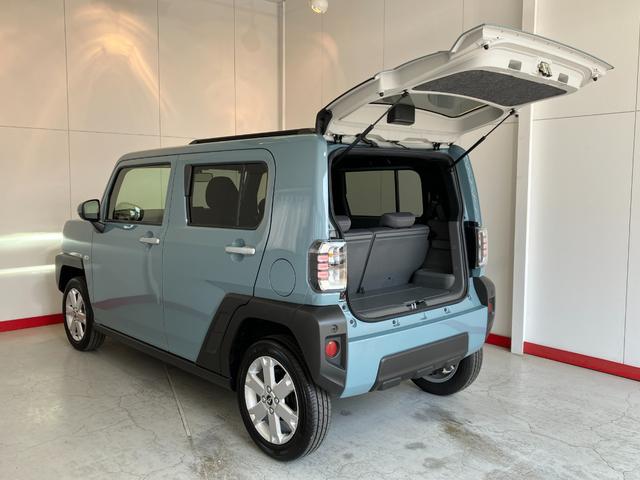 タフトＧ　ｅｃｏ　ＩＤＬＥ非装着車ワンオーナー　バックモニター対応カメラ　運転席・助手席シートヒーター　電動パーキングブレーキ　オートブレーキホールド　純正１５インチアルミホイール　スマートキー　取扱説明書　メンテナンスノート（香川県）の中古車
