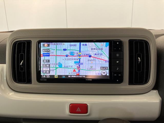 ミラトコットＧ　ＳＡIIIワンオーナー　純正ナビ　純正ＥＴＣ　純正ドライブレコーダー　パノラマモニター　運転席・助手席シートヒーター　ＬＥＤヘッドランプ　オートライト　オートマチックハイビーム　取扱説明書　メンテナンスノート（香川県）の中古車