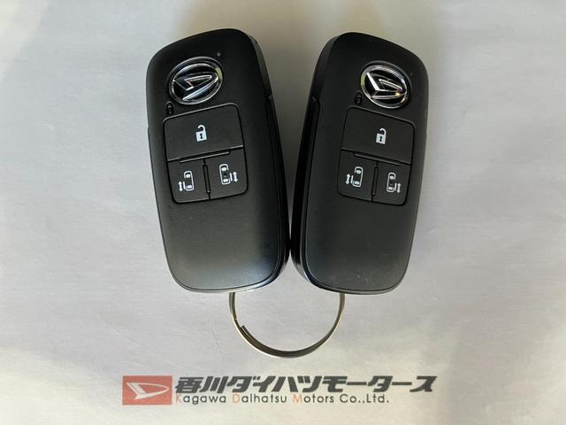 タントファンクロスターボワンオーナー　バックモニター対応カメラ　ターボ　両側パワースライドドア　運転席・助手席シートヒーター　電動パーキングブレーキ　オートブレーキホールド　取扱説明書　メンテナンスノート　ルーフレール（香川県）の中古車
