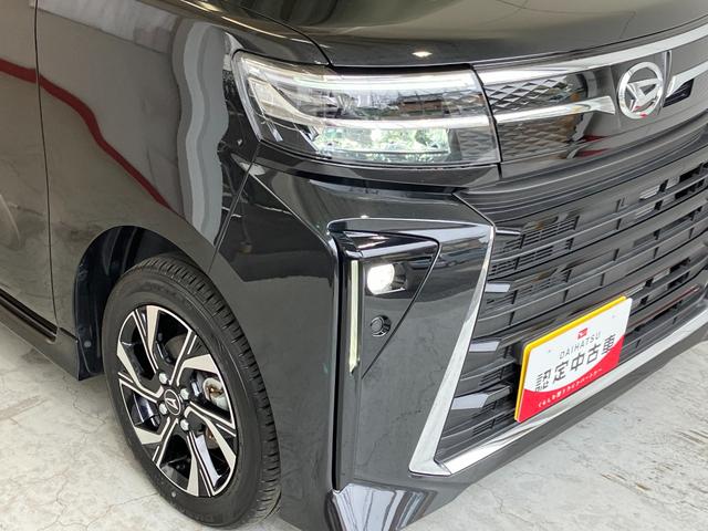 タントカスタムＸワンオーナー　バックモニター対応カメラ　運転席・助手席シートヒーター　両側パワースライドドア　純正１４インチアルミホイール　電動パーキングブレーキ　オートブレーキホールド　ＬＥＤヘッドランプ（香川県）の中古車