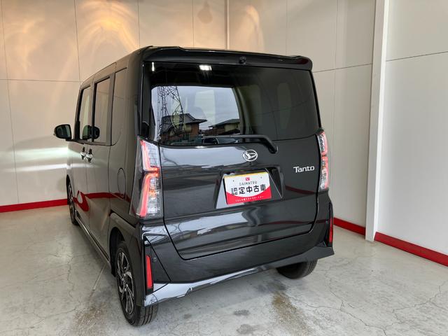 タントカスタムＸワンオーナー　バックモニター対応カメラ　運転席・助手席シートヒーター　両側パワースライドドア　純正１４インチアルミホイール　電動パーキングブレーキ　オートブレーキホールド　ＬＥＤヘッドランプ（香川県）の中古車