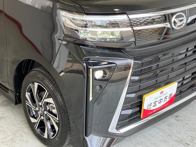 タントカスタムＸワンオーナー　バックモニター対応カメラ　運転席・助手席シートヒーター　両側パワースライドドア　電動パーキングブレーキ　オートブレーキホールド　純正１４インチアルミホイール　ＬＥＤヘッドランプ（香川県）の中古車