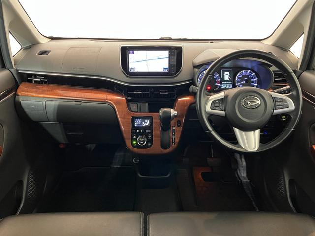 ムーヴカスタム　ＲＳ　ハイパーＳＡIIIターボ　純正ナビ　純正ＥＴＣ　バックモニター　運転席シートヒーター　純正１５インチアルミホイール　スマアシＩＩＩ　スマートキー　ＬＥＤヘッドランプ　ベンチシート　取扱説明書　メンテナンスノート（香川県）の中古車