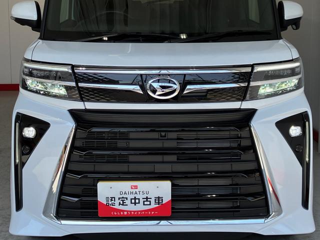 タントカスタムＸワンオーナー　パノラマモニター対応　両側パワースライドドア　運転席・助手席シートヒーター　電動パーキングブレーキ　オートブレーキホールド　ＬＥＤヘッドランプ　純正１４インチアルミホイール　スマートキー（香川県）の中古車