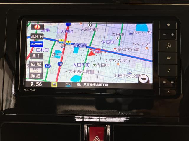 トールカスタムＧ　ターボ　ＳＡIIIワンオーナー　ターボ　純正ナビ　純正ＥＴＣ　純正ドライブレコーダー　バックモニター　アダプティブクルーズコントロール　両側パワースライドドア　純正１５インチアルミホイール　ＬＥＤヘッドランプ（香川県）の中古車