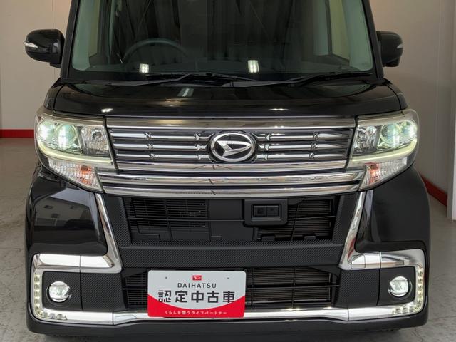 タントカスタムＸ　トップエディションＳＡIIワンオーナー　純正ナビ　純正ＥＴＣ　バックモニター　左側パワースライドドア　ベンチシート　純正１４インチアルミホイール　スマートキー　ＬＥＤヘッドランプ　取扱説明書　メンテナンスノート（香川県）の中古車