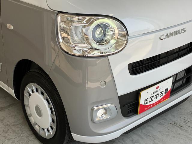 ムーヴキャンバスストライプスＧワンオーナー　バックモニター対応カメラ　両側パワースライドドア　ベンチシート　運転席・助手席シートヒーター　ホッとカップホルダー　置きラクボックス　ＬＥＤヘッドランプ　電動パーキングブレーキ（香川県）の中古車