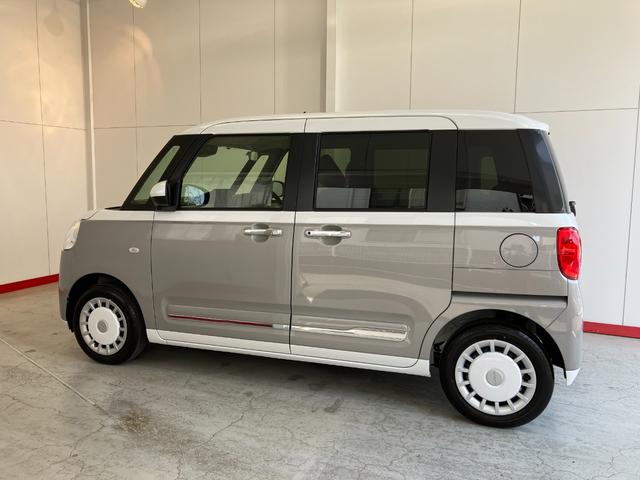 ムーヴキャンバスストライプスＧワンオーナー　バックモニター対応カメラ　両側パワースライドドア　ベンチシート　運転席・助手席シートヒーター　ホッとカップホルダー　置きラクボックス　ＬＥＤヘッドランプ　電動パーキングブレーキ（香川県）の中古車