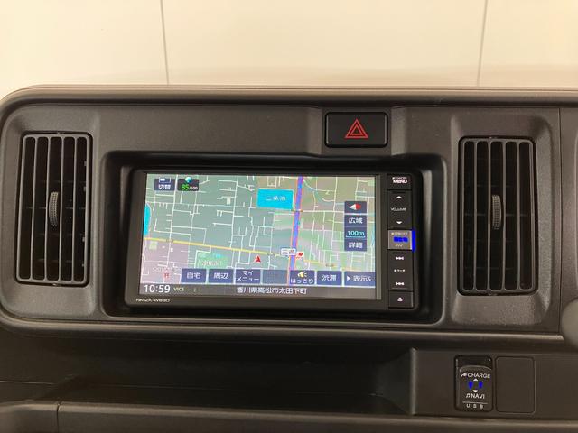 ハイゼットカーゴクルーズターボＳＡIIIワンオーナー　純正ナビ　純正ＥＴＣ　純正ドライブレコーダー　スマアシＩＩＩ　ターボ　両側スライドドア　ＬＥＤヘッドランプ　キーレスエントリー　社外１２インチアルミホイール　ルーフキャリア付き（香川県）の中古車