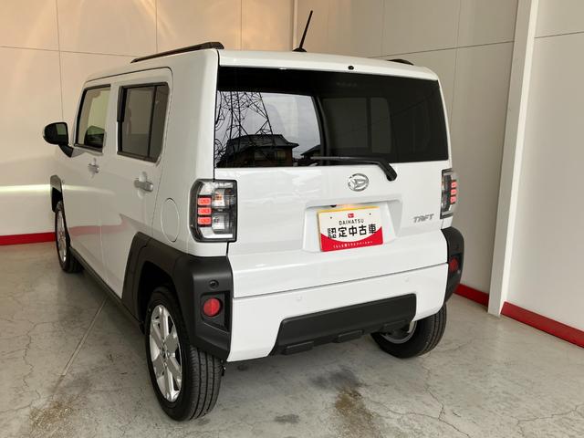 タフトＧワンオーナー　バックモニター対応カメラ　アダプティブクルーズコントロール　運転席・助手席シートヒーター　電動パーキングブレーキ　オートブレーキホールド　ＬＥＤヘッドランプ　純正１５インチアルミホイール（香川県）の中古車