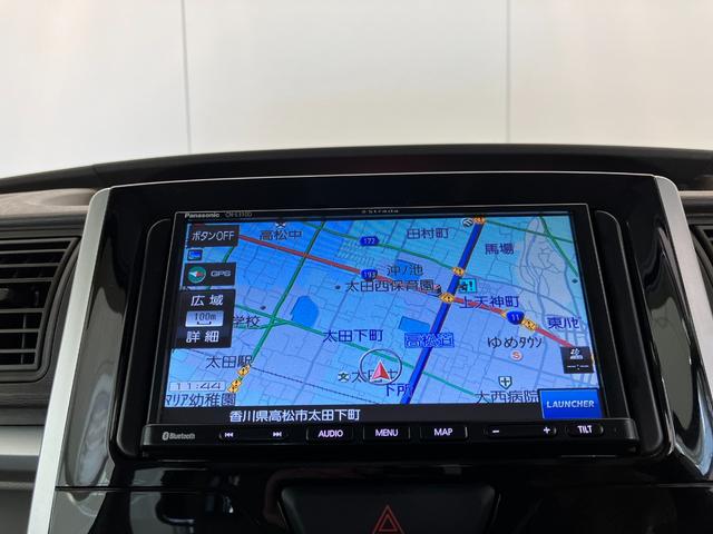 タントスローパーＸ　　ＳＡIII　リヤシート付仕様スローパー　社外ナビ　社外ＥＴＣ　左側パワースライドドア　運転席シートヒーター　ベンチシート　アイドリングストップ　スマートキー　ハロゲンヘッドライト　取扱説明書　メンテナンスノート（香川県）の中古車
