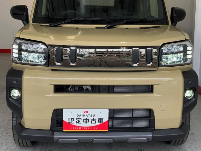 タフトＧターボ　ダーククロムベンチャーワンオーナー　バックモニター対応カメラ　アダプティブクルーズコントロール　電動パーキングブレーキ　オートブレーキホールド　運転席・助手席シートヒーター　ＬＥＤヘッドランプ　純正１５インチアルミホイール（香川県）の中古車
