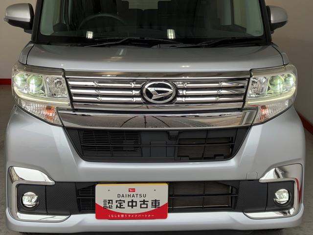 タントカスタムＸ　ＳＡIIIワンオーナー　純正ナビ　バックモニター　左側パワースライドドア　運転席シートヒーター　ベンチシート　純正１４インチアルミホイール　ＬＥＤヘッドランプ　スマアシＩＩＩ　取扱説明書　メンテナンスノート（香川県）の中古車