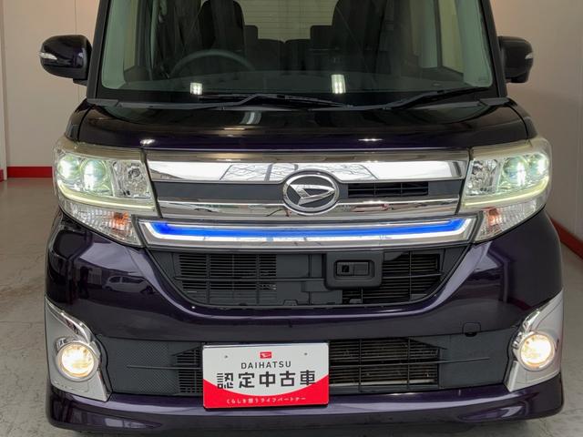 タントカスタムＸ　ＳＡワンオーナー　純正ナビ　バックモニター　左側パワースライドドア　ベンチシート　ＬＥＤヘッドランプ　純正１４インチアルミホイール　スマートキー　アイドリングストップ　取扱説明書　メンテナンスノート（香川県）の中古車