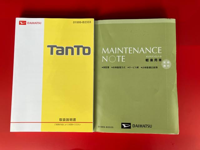タントカスタムＸワンオーナー　純正ＥＴＣ　純正ドライブレコーダー　純正ＣＤレシーバー　左側パワースライドドア　ベンチシート　ＬＥＤヘッドランプ　純正１４インチアルミホイール　取扱説明書　メンテナンスノート（香川県）の中古車