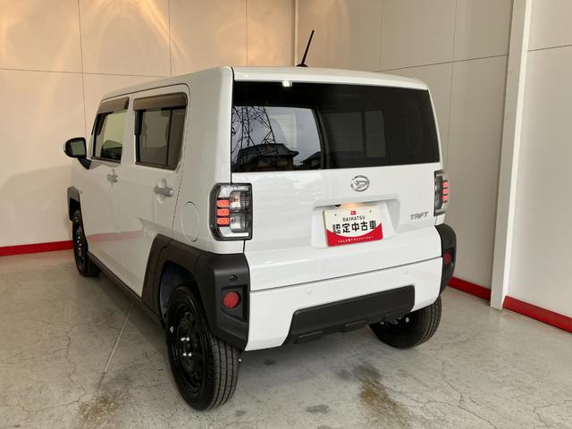 タフトＸワンオーナー　バックモニター対応カメラ　ＬＥＤヘッドランプ　電動パーキングブレーキ　オートブレーキホールド　電動格納ミラー　アイドリングストップ　スマートキー　取扱説明書　メンテナンスノート（香川県）の中古車