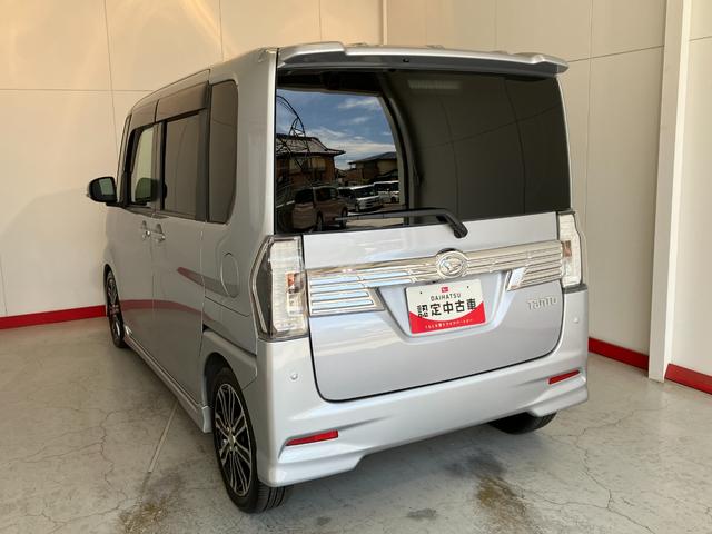 タントカスタムＲＳ　トップエディションＳＡIIIワンオーナー　ターボ　純正ナビ　社外ＥＴＣ　バックモニター　両側パワースライドドア　運転席シートヒーター　ＬＥＤヘッドランプ　純正１５インチアルミホイール　スマートキー　取扱説明書　メンテナンスノート（香川県）の中古車