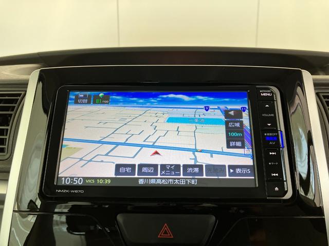 タントＸ　ＳＡIIIワンオーナー　純正ナビ　バックモニター　左側パワースライドドア　運転席シートヒーター　ハロゲンヘッドライト　オートライト　オートマチックハイビーム　スマートキー　取扱説明書　メンテナンスノート（香川県）の中古車